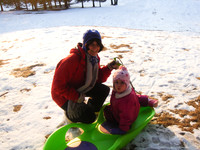 Sledding w Santosh